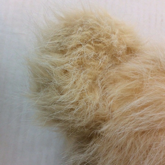 Blond Mohair Jointed Teddy Bear 1950s 16"